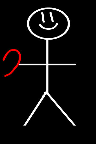 Heartfelt Stick Figure Joy ❤️