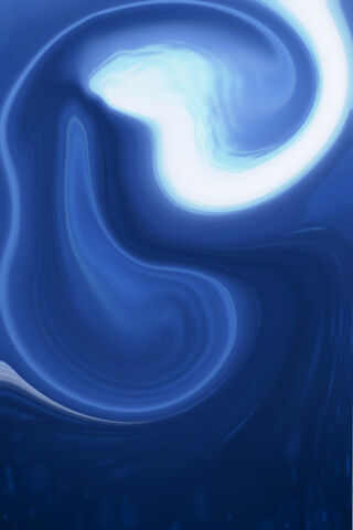 Oceanic Whirl: A Dance of Blues 🌊✨