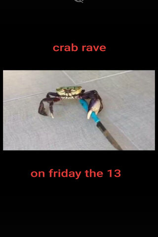 Crustacean Chaos: The Friday the 13th Rave 🎉🦀