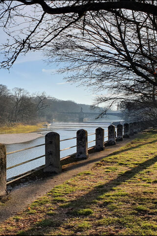 Serene Reflections: A Munich Morning