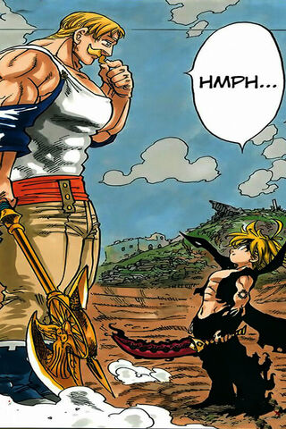The Clash of Titans: A Moment from Nanatsu No Taizai
