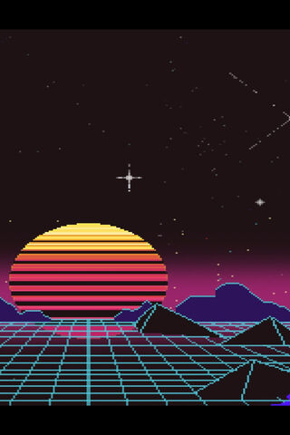 Retro Sunset Dreams 🌅✨