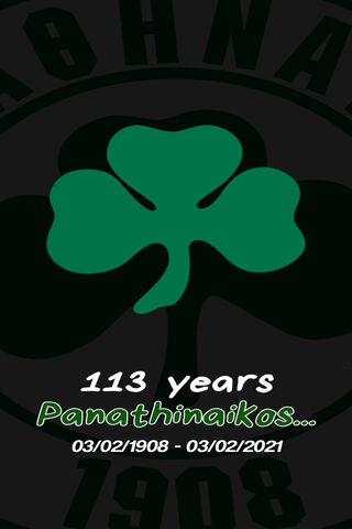 Celebrating 113 Years of Panathinaikos! 🍀🎉