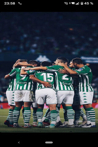 Unity in Green: Real Betis Celebrates Together! 🎉⚽️