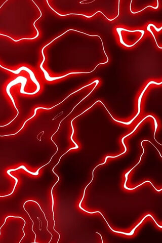 Electric Waves of Red Plasma ⚡️🔴