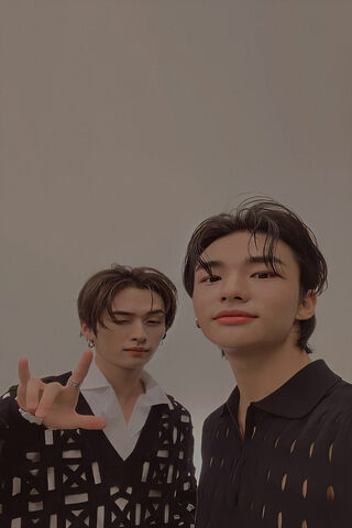 Stray Kids Vibes: A Moment with LK and HJ ✨