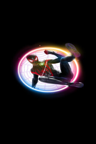 Neon Webs: The Vibrant World of Spiderman