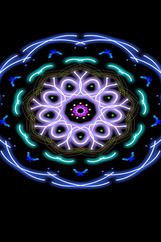 Neon Mandala Magic ✨