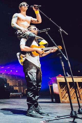 Dynamic Duo: Twenty One Pilots in Action! 🎤🎸
