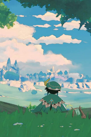 Whispers of the Wind in Mondstadt 🌬️🏞️