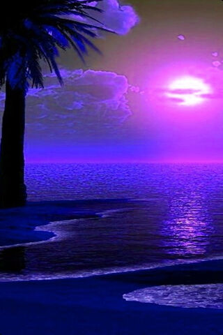 Mystical Twilight Over the Ocean 🌅✨