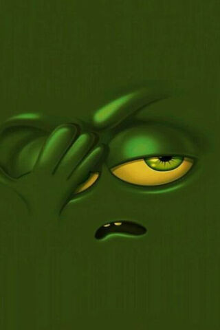 The Green Facepalm: A Moment of Exasperation