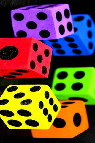 Colorful Dice Delight 🎲✨
