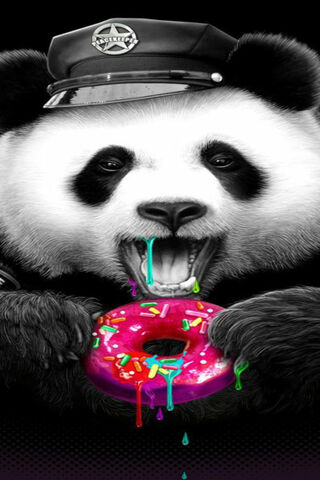 Panda's Sweet Tooth Adventure 🍩🐼