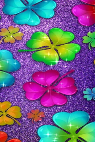 Vibrant Green Petals in a Colorful Garden 🌼✨