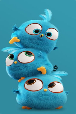 Aqua Whimsy: The Fluffy Trio