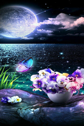 Whispers of Cloud Blue 🌌🌸