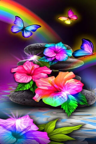 Vibrant Harmony: Nature's Palette 🌈🌺