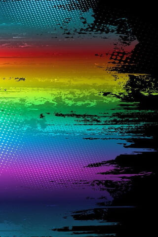 Radiant Afterglow: A Colorful Horizon 🌈✨