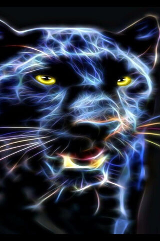 Whiskers of Light: The Mystical Panther
