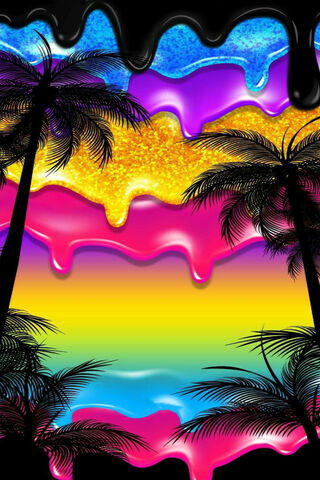 Dreamy Drips: The Cloud Organism 🌈☁️