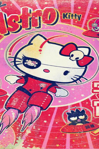 Galactic Adventure with Red Magenta Kitty! 🚀✨