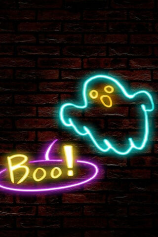 Spooky Neon Vibes 🎃👻