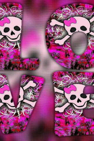Pink Skull Love: A Bold Statement