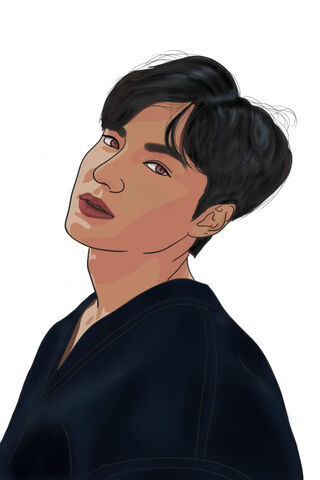 Stylish Portrait of Lee Min Ho 🎨✨