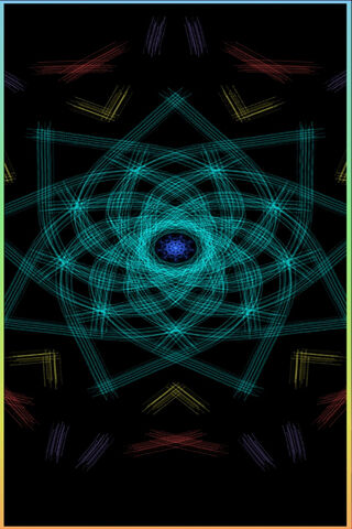 Mystical Blue Whirl