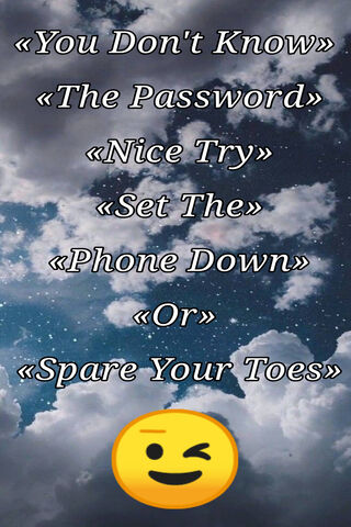 Dont Touch My Phone