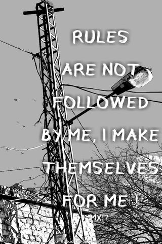 Breaking Boundaries: My Own Rules