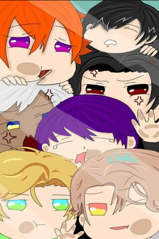 Chibi Chaos: The Obey Me Crew!