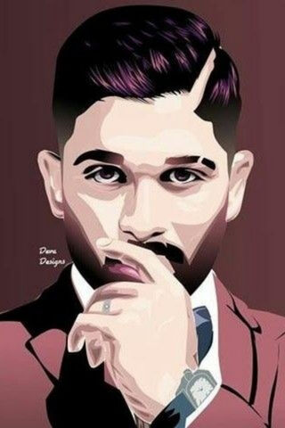 Stylish Allu Arjun: A Portrait of Charisma