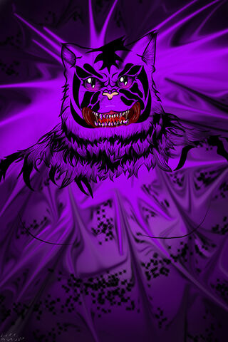 Cris El Tigre Blanco: The Fierce Guardian of the Night 🐅🌌