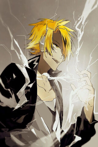 Electrifying Charisma: Denki in Action ⚡