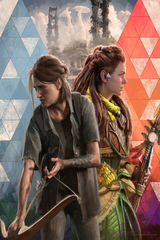 Warriors of Two Worlds: Elly & Aloy Unite