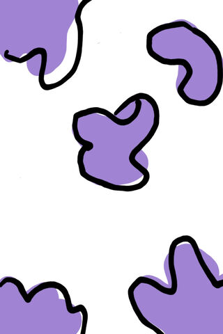 Whimsical Purple Patterns