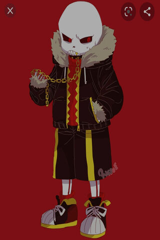 Fell Sans: The Dark Guardian of the Underground