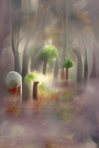 Enchanted Woods: A Misty Escape 🌲🌫️