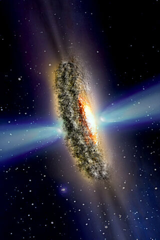 Galaxy IC 5063 Drawing