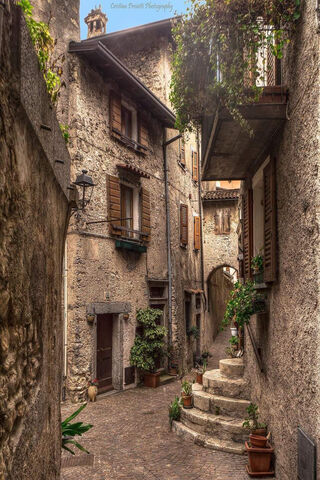 Charming Alleys of Garda: A Hidden Gem 🌿🏡