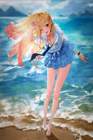 Summer Vibes with Kitagawa Marin 🌊✨