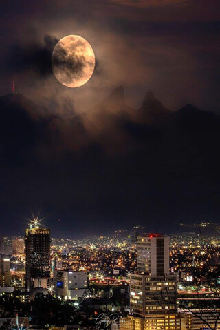 Moonlit Magic Over Monterrey 🌙✨