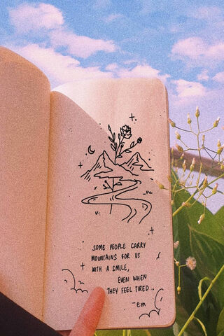 Mountains of Kindness in Myworld 🌄💖