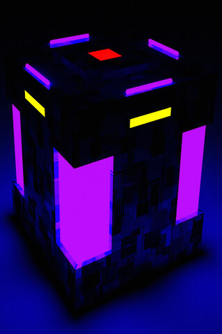 Glow of the Neon Box: A Futuristic Delight