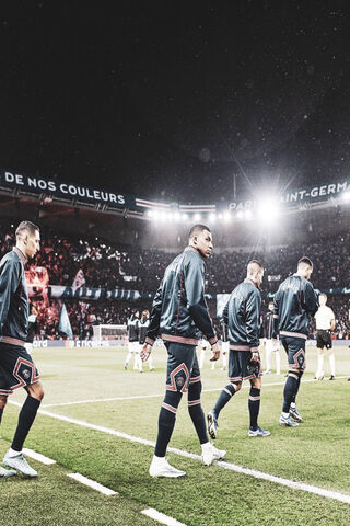 Under the Lights: PSG's Home Ground Magic ✨⚽