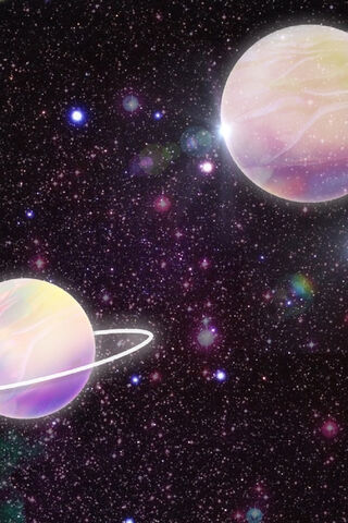 Mystical Realms of the Pink Planet 🌌✨