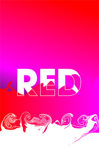 Crimson Waves: The Essence of Red 🌊❤️
