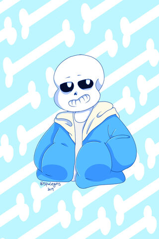 Chillin' with Sans: The Coolest Skeleton! ❄️💀